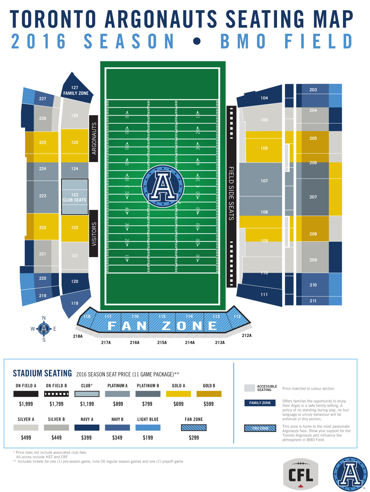 BMO Seating Chart