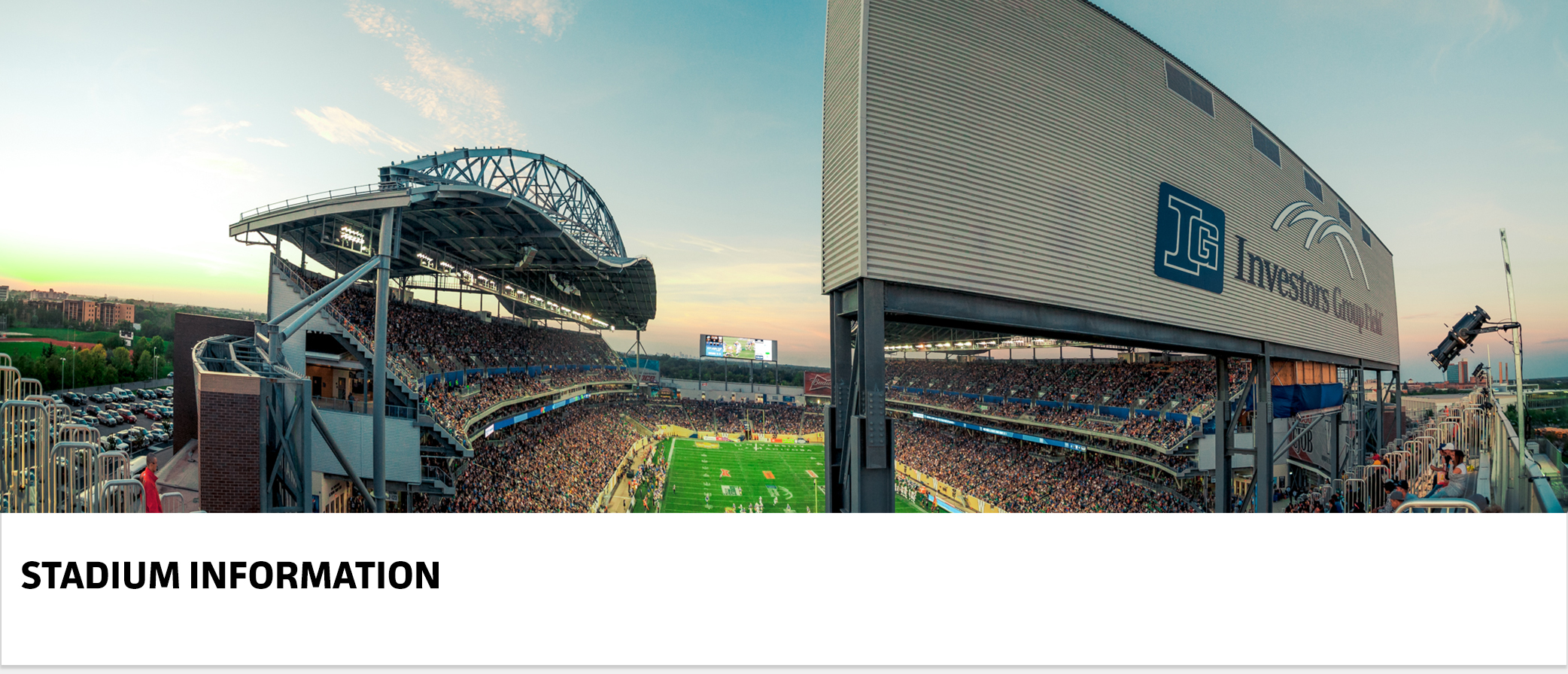 Stadium Winnipeg Blue Bombers